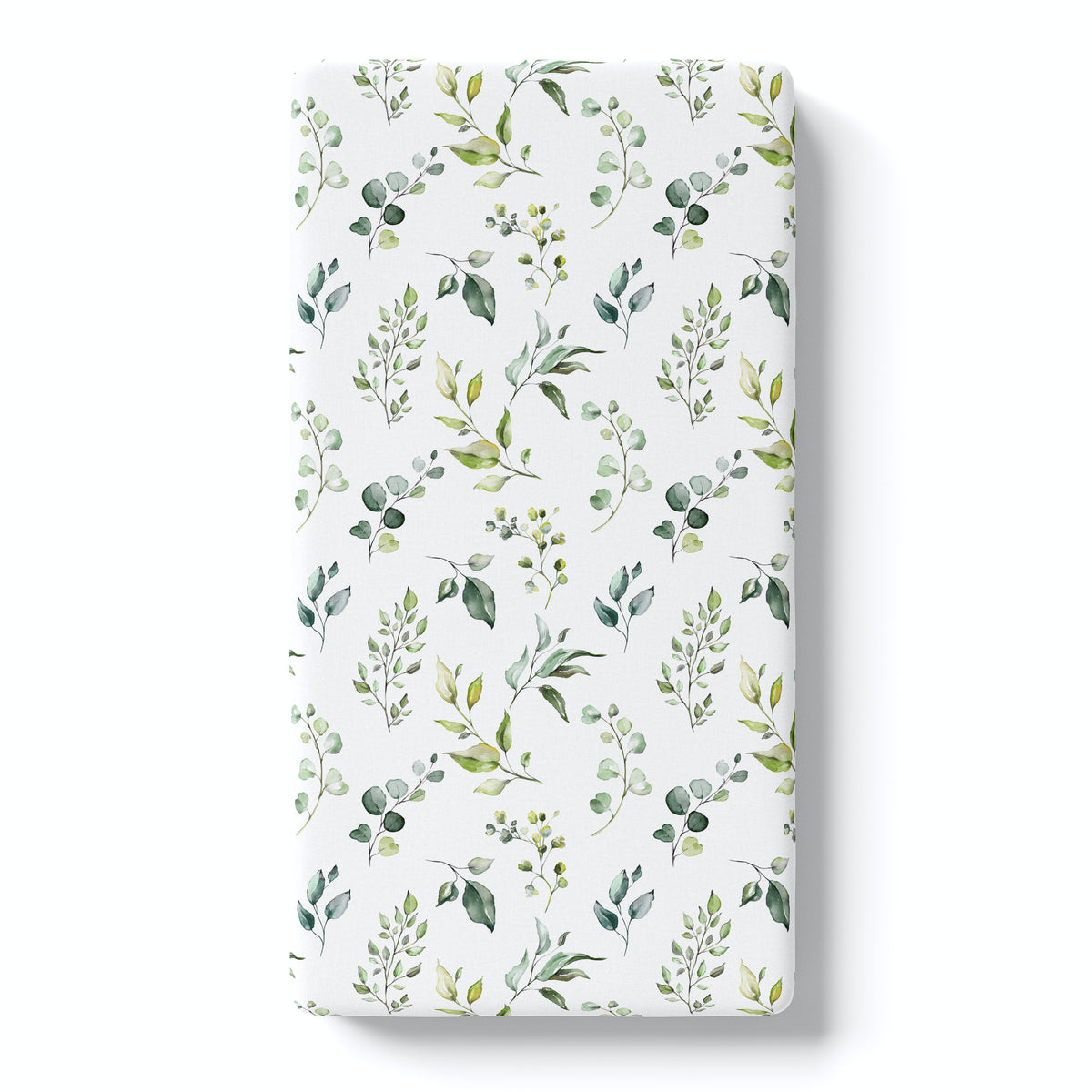 Sage Green Floral Wrapping Paper