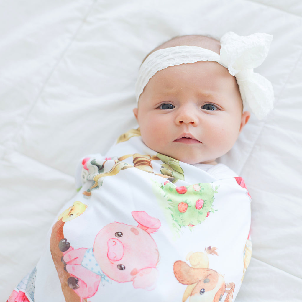 Buttery Soft and Stretchy Swaddle Blanket