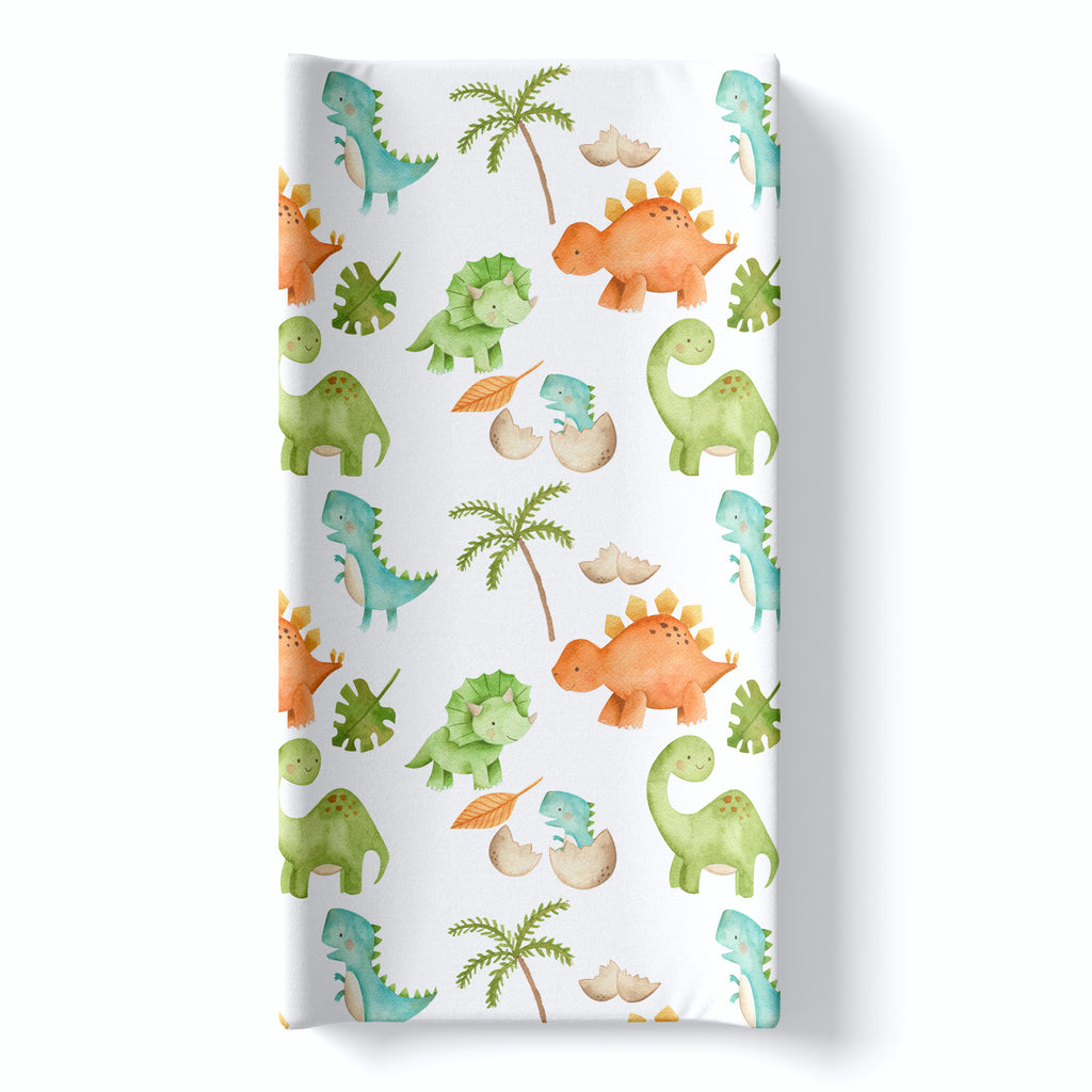 Changing Pad Cover - Dinosaurs