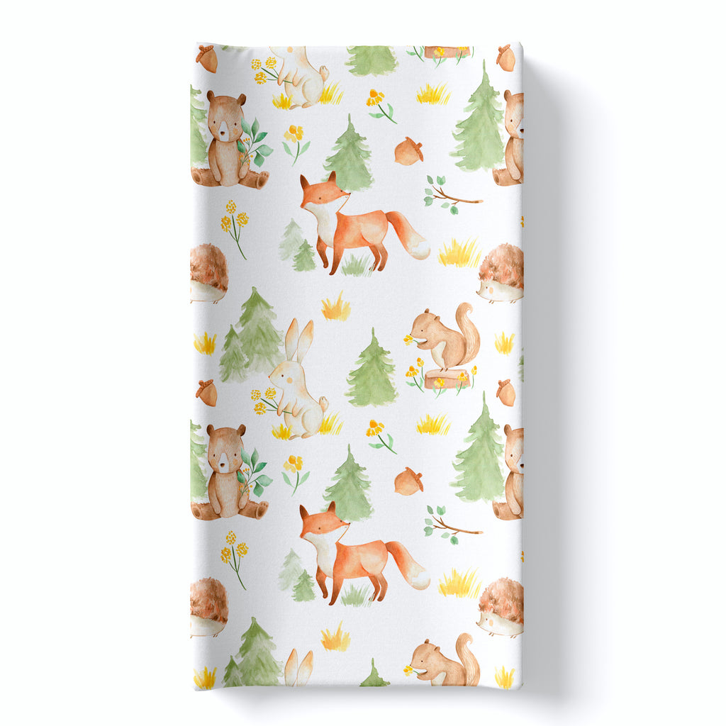 Changing Pad Cover - Forest Friends