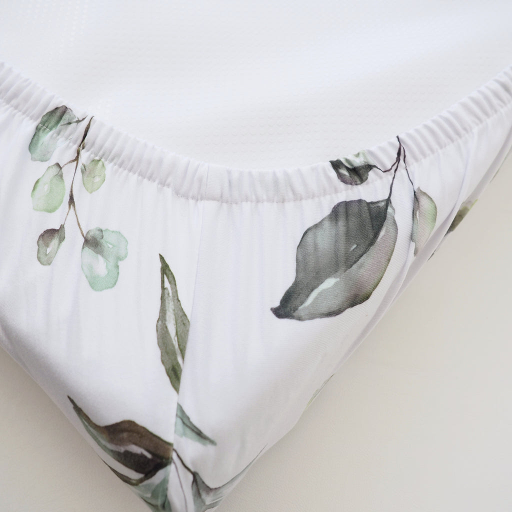 Changing Pad Cover - Eucalyptus