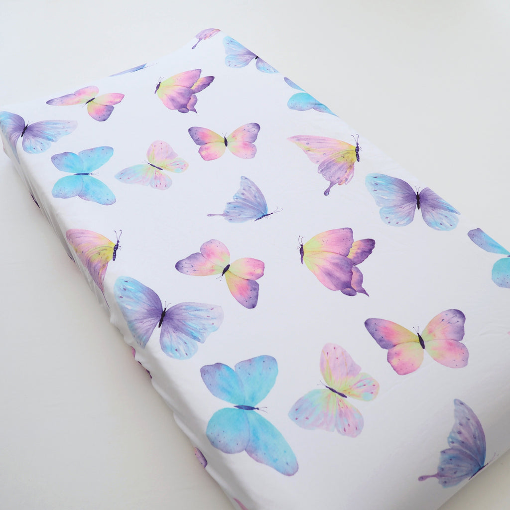 Changing Pad Cover - Butterfly