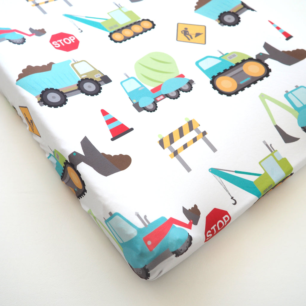 Changing Pad Cover - Construction Trucks