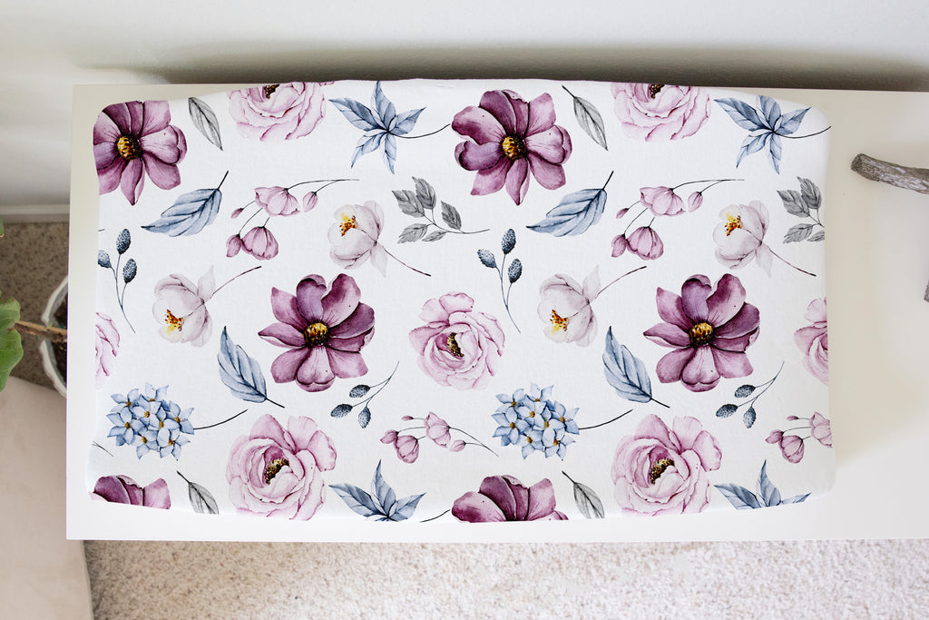 Changing Pad Cover - Vintage Floral