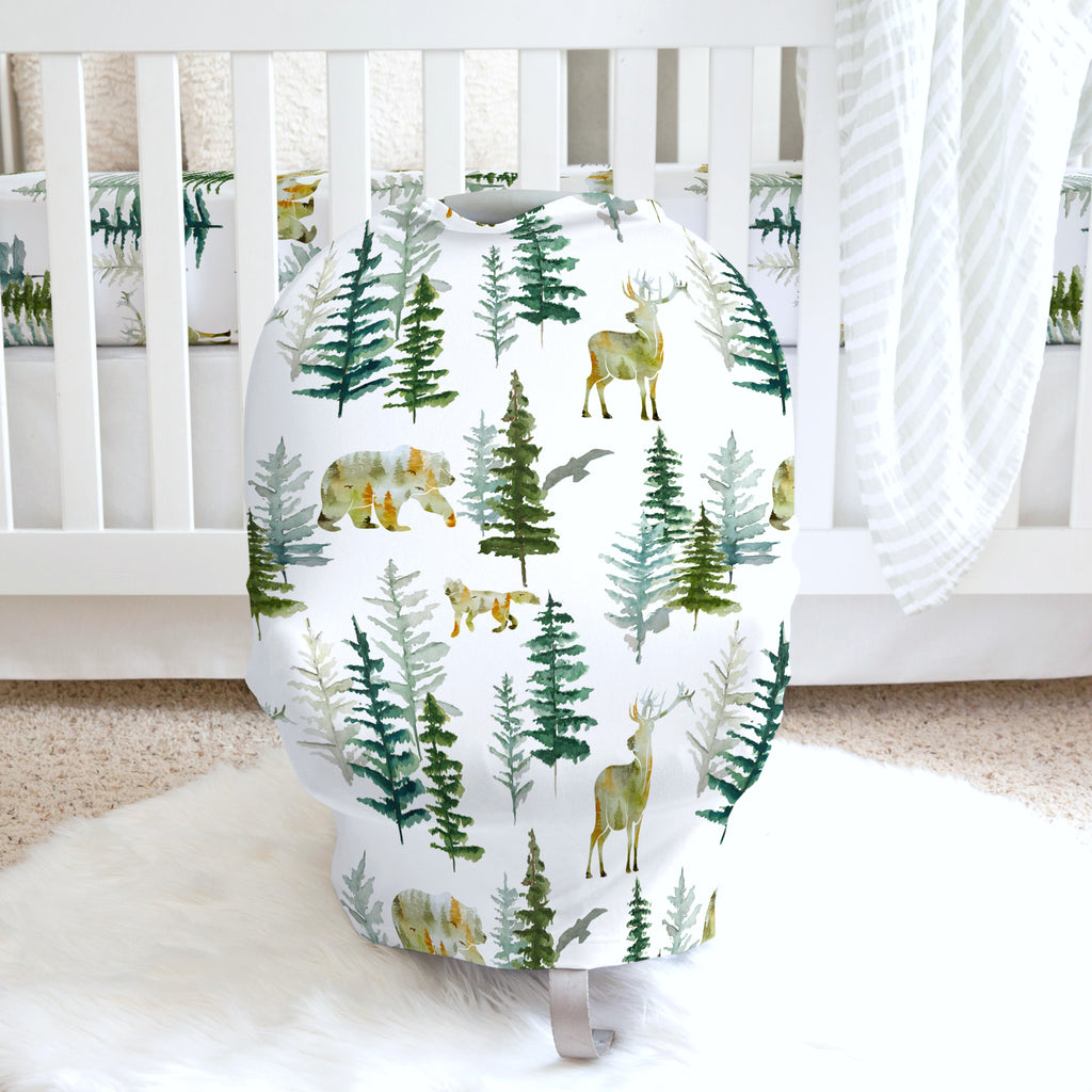 In The Woods Infant Car Seat / Nursing Cover